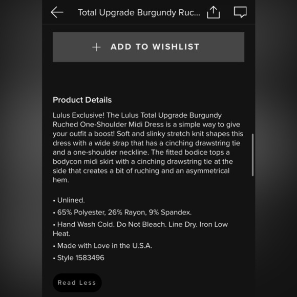 Lulu's Burgundy Asymmetrical Ruched One-Shoulder Dress - Picture 6 of 9